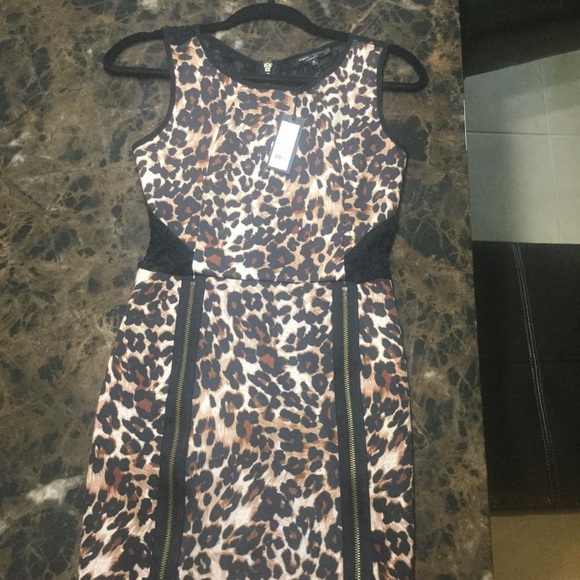 Romeo+Juliet Couture Animal Print Lace D - Picture 3 of 7